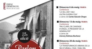 La 15a edició del cicle ‘Parlem d’Història’ se celebra a La Seu d’Urgell amb un enfocament en la recerca jove