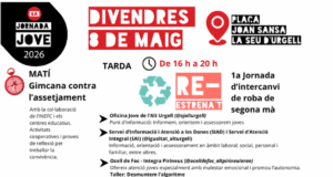 La sisena edició de la Jornada Jove de la Seu se celebrarà el 8 de maig amb activitats diverses per a la joventut